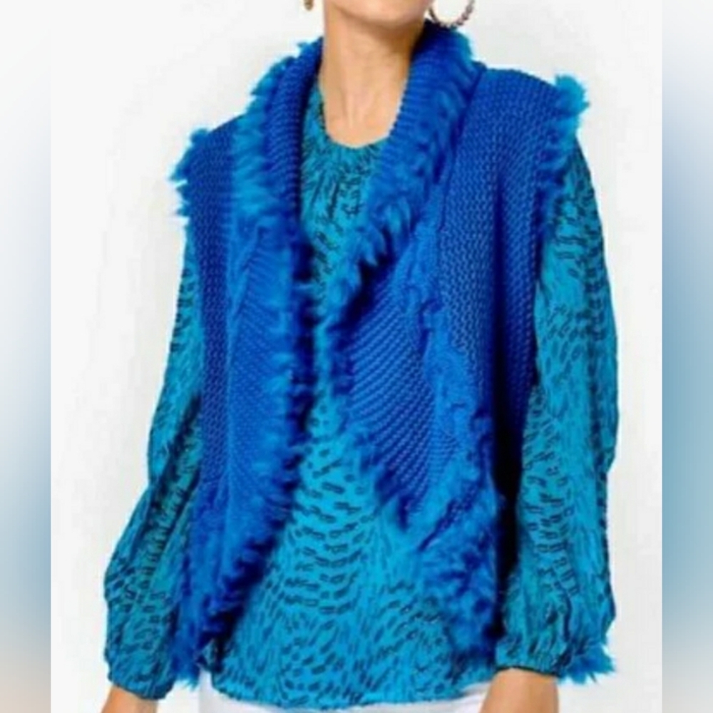 Nwt $258 Lily Pulitzer Torini Winter Vest S. - Picture 2 of 5